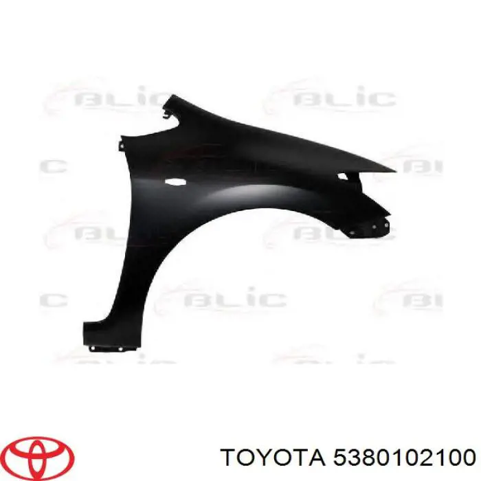 Pára-lama dianteiro direito Toyota 5380102100 preço, a partir de 94,23 USD