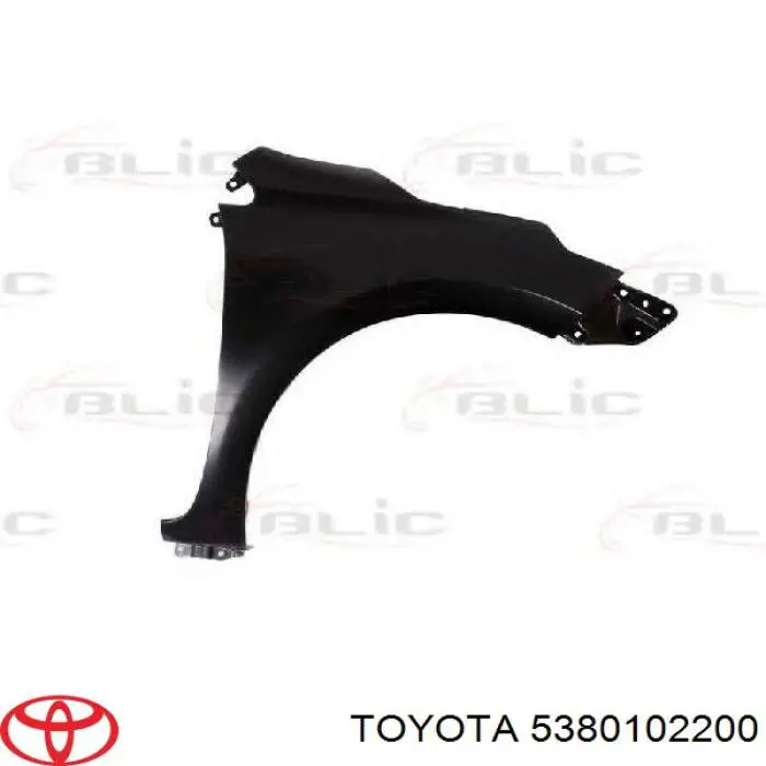 APTY4802C Amparts Pára-lama dianteiro direito