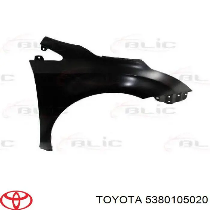 Pára-lama dianteiro direito Toyota 5380105020 preço, a partir de 243,47 USD