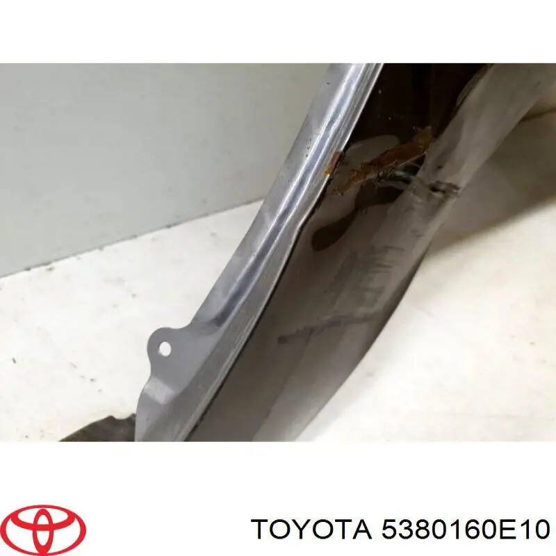 Pára-lama dianteiro direito Toyota 5380160E10 preço, a partir de 326,53 USD