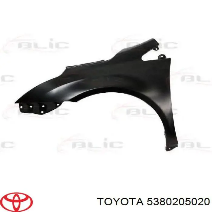 Pára-lama dianteiro esquerdo Toyota 5380205020 preço, a partir de 273,26 USD