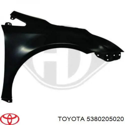 Compre 5380205020 Toyota Pára-lama dianteiro esquerdo