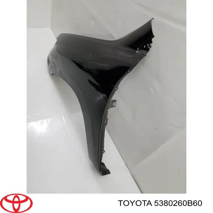 Pára-lama dianteiro esquerdo 5380260B60 Toyota