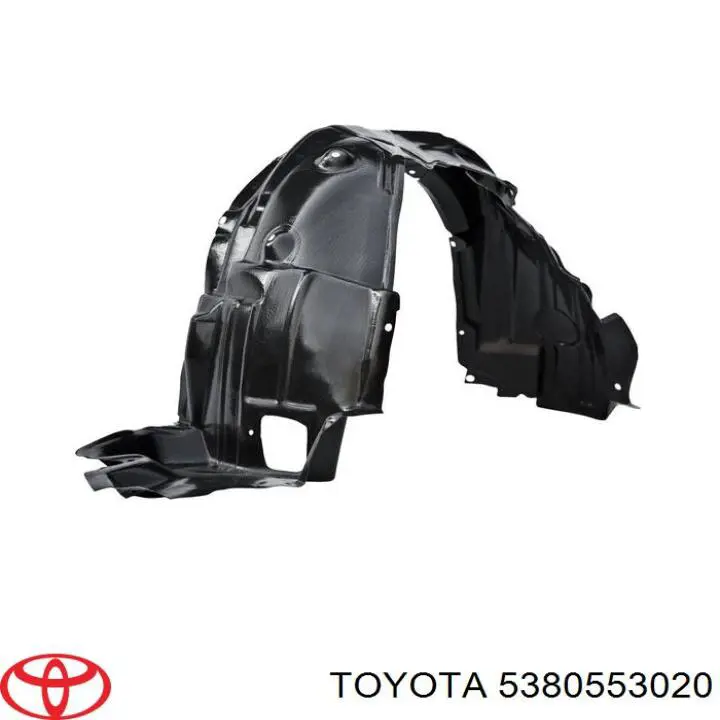 5380553020 Toyota Guarda-barras direito do pára-lama dianteiro