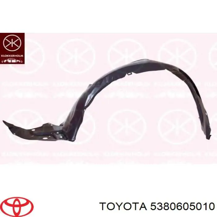 Guarda-barras esquerdo do pára-lama dianteiro Toyota 5380605010 preço, a partir de 33,13 USD
