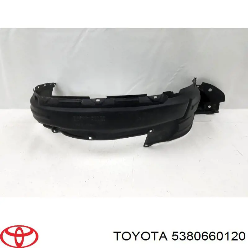 5380660120 Toyota Guarda-barras esquerdo do pára-lama dianteiro