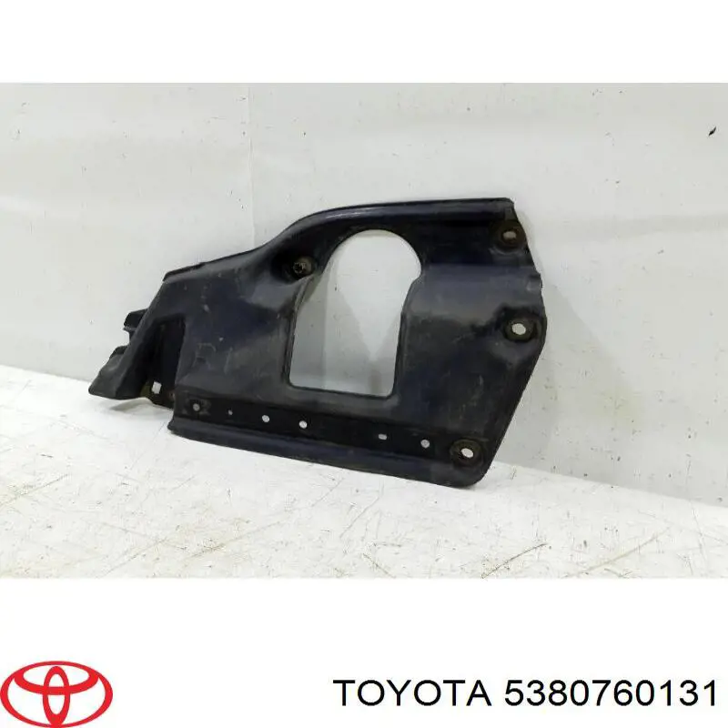 5380760131 Toyota Guarda-barras direito dianteiro do pára-lama dianteiro