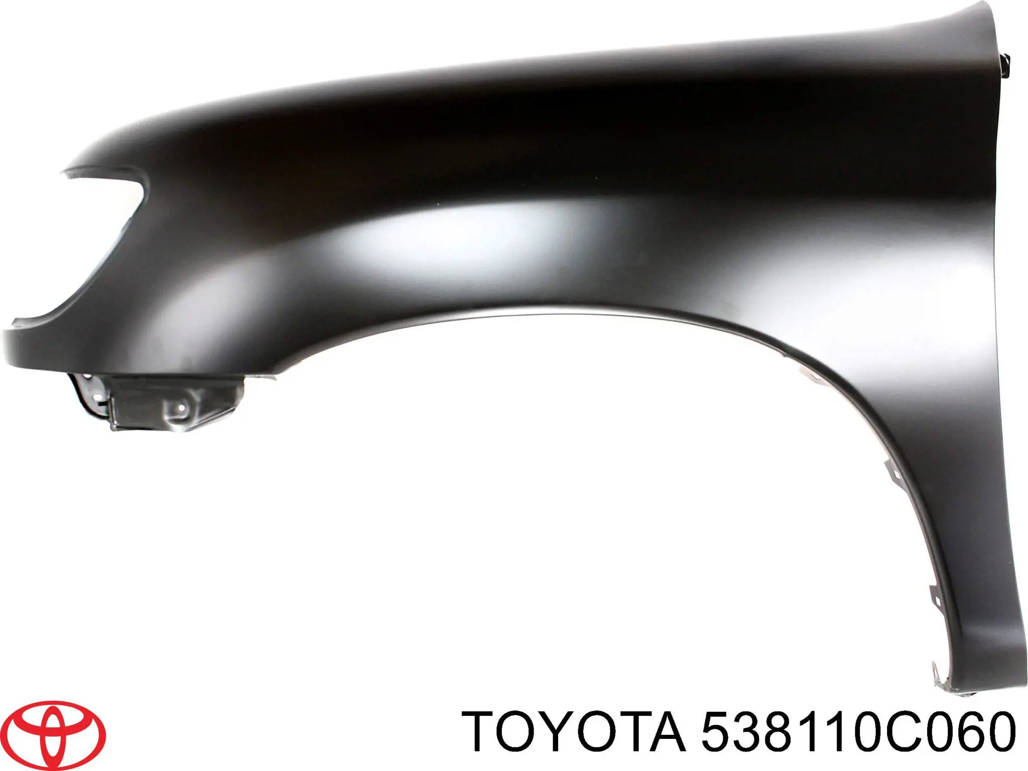 Pára-lama dianteiro direito Toyota 538110C060 preço, a partir de 509,53 USD