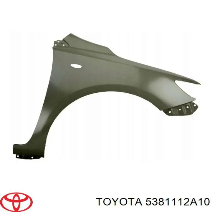 Pára-lama dianteiro direito Toyota 5381112A10 preço, a partir de 67,78 USD
