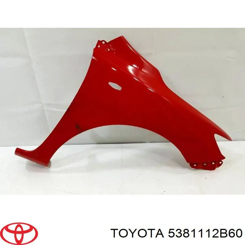 Pára-lama dianteiro direito Toyota 5381112B60 preço, a partir de 58,24 USD