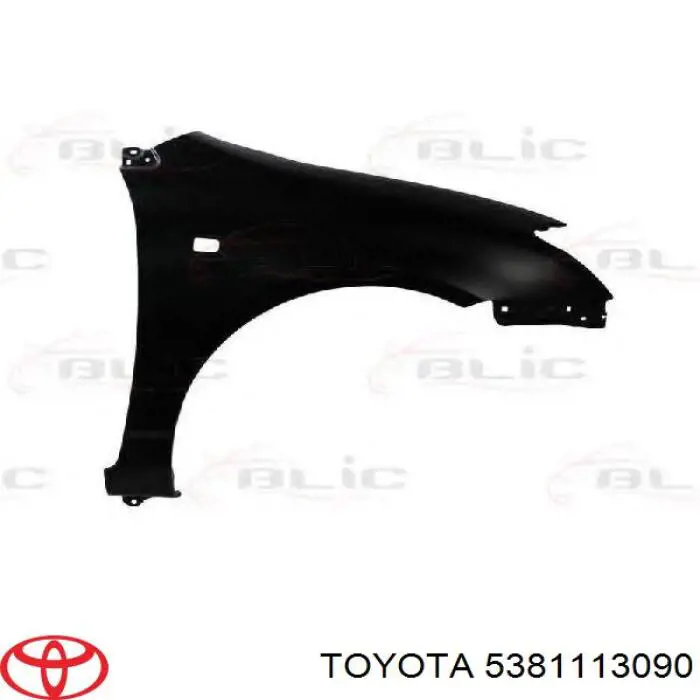 Pára-lama dianteiro direito Toyota 5381113090 preço, a partir de 103,48 USD