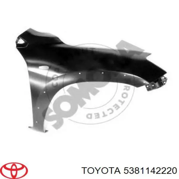 Compre 5381142220 Toyota Pára-lama dianteiro direito