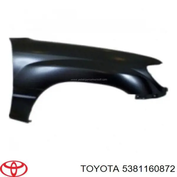 5381160871 Toyota Pára-lama dianteiro direito