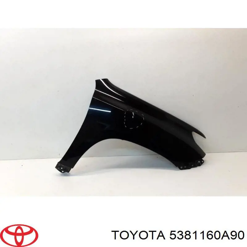 Pára-lama dianteiro direito Toyota 5381160A90 preço, a partir de 132,93 USD
