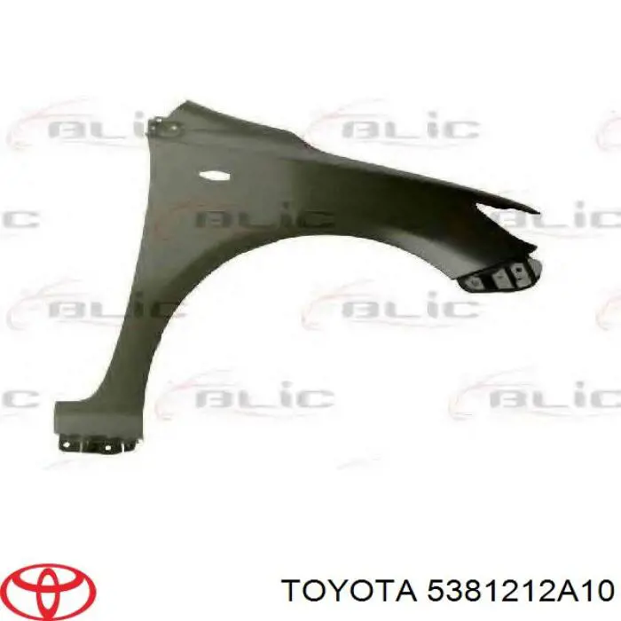 Pára-lama dianteiro esquerdo Toyota 5381212A10 preço, a partir de 67,26 USD