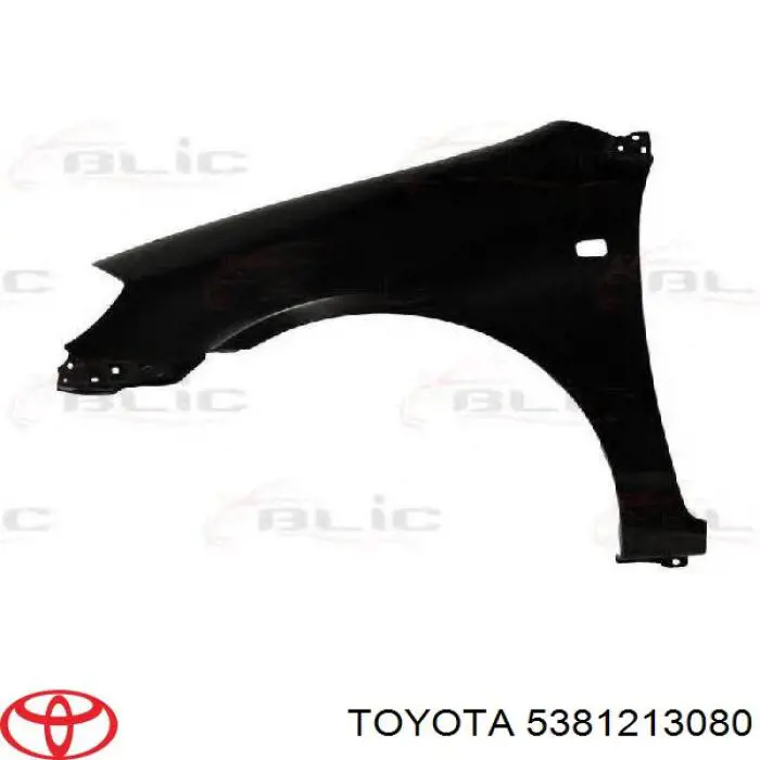 Pára-lama dianteiro esquerdo Toyota 5381213080 preço, a partir de 117,70 USD