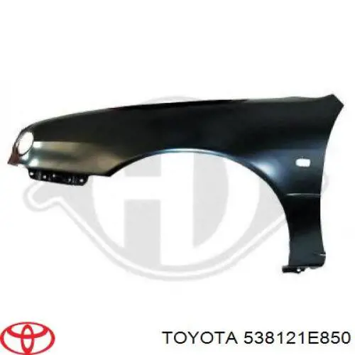 Pára-lama dianteiro esquerdo Toyota 538121E850 preço, a partir de 80,04 USD