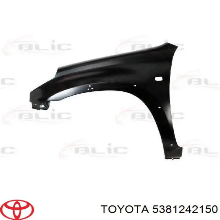5381242150 Toyota Pára-lama dianteiro esquerdo