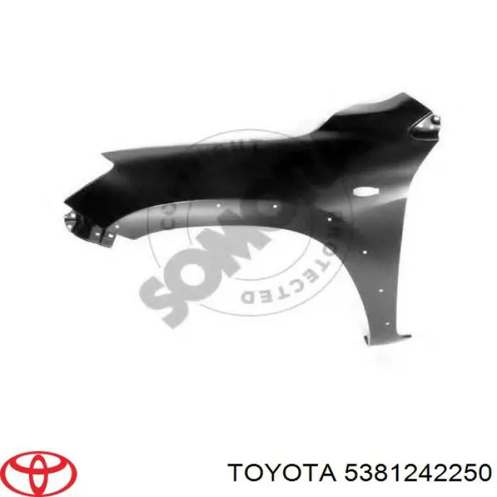 Compre 5381242250 Toyota Pára-lama dianteiro esquerdo