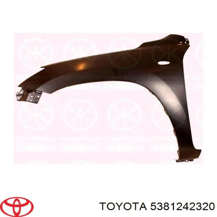 Compre 5381242320 Toyota Pára-lama dianteiro esquerdo