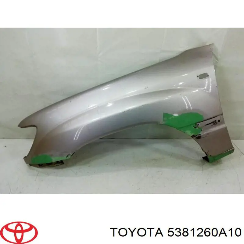 Pára-lama dianteiro esquerdo 5381260A10 Toyota