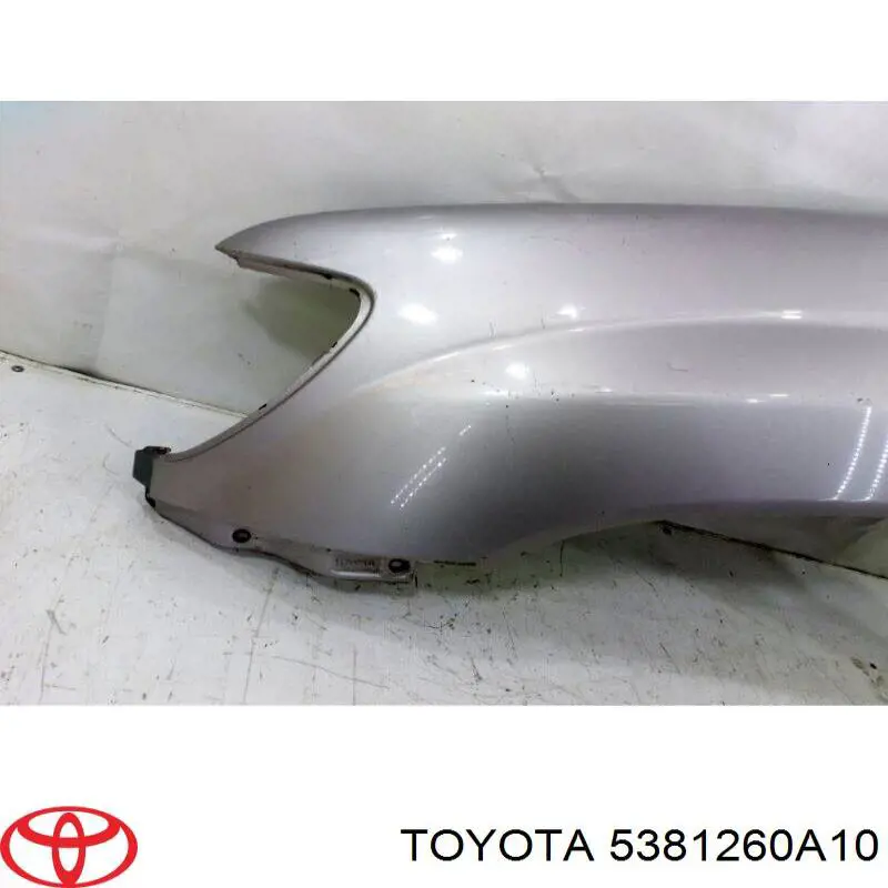 Pára-lama dianteiro esquerdo 5381260A10 Toyota