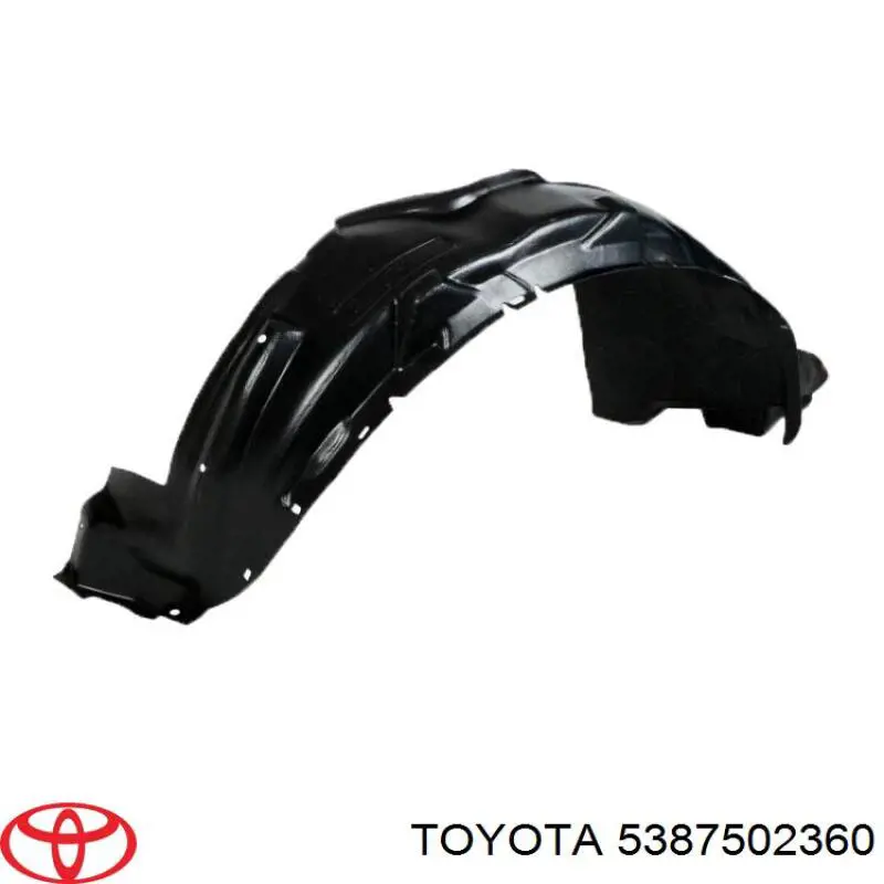 Guarda-barras direito do pára-lama dianteiro Toyota 5387502360 preço, a partir de 75,58 USD