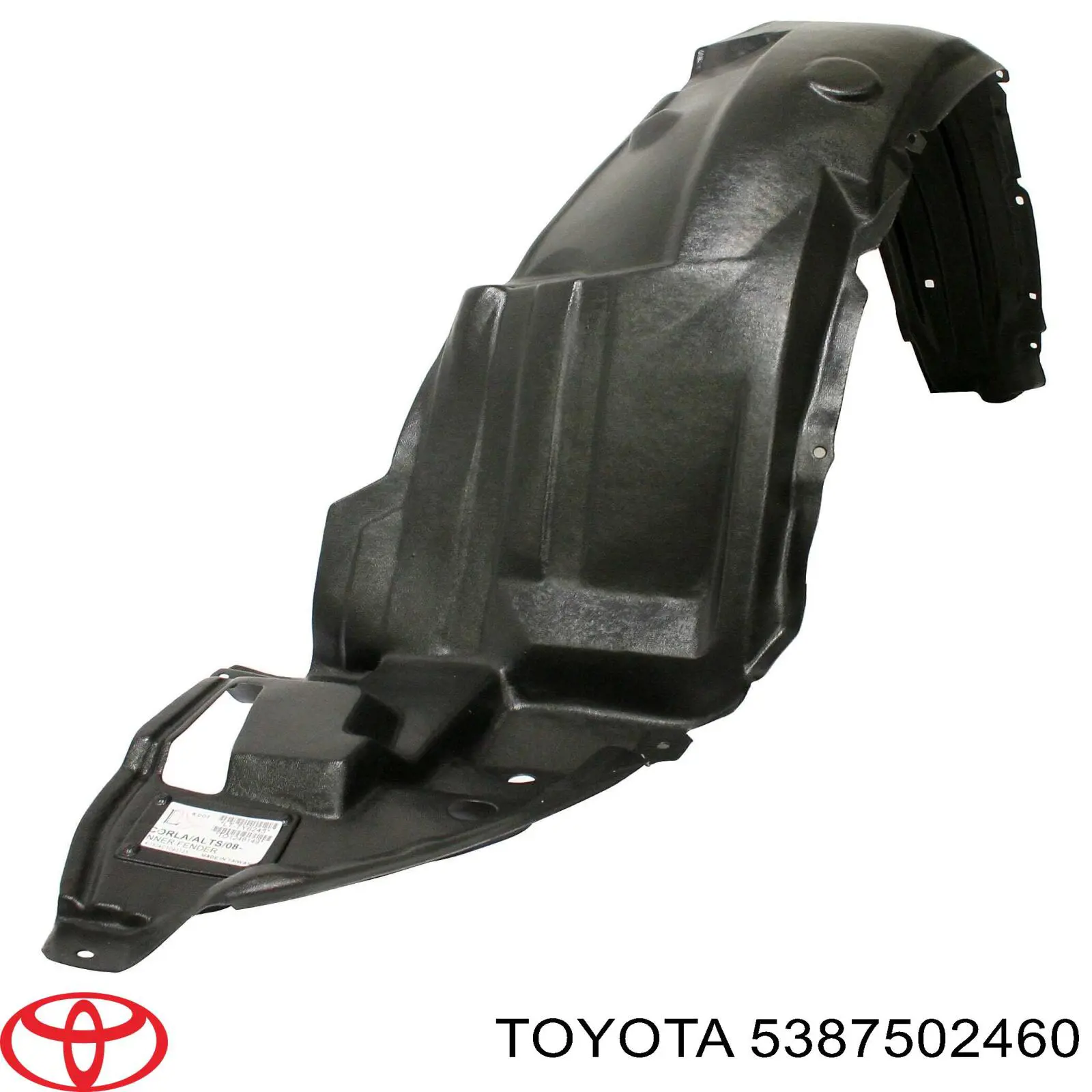 Guarda-barras direito do pára-lama dianteiro Toyota 5387502481 preço, a partir de 21,11 USD