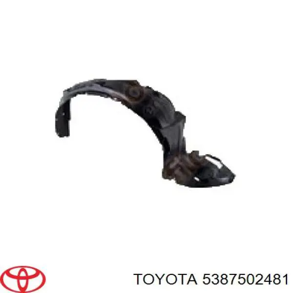 5387502481 Toyota Guarda-barras direito do pára-lama dianteiro