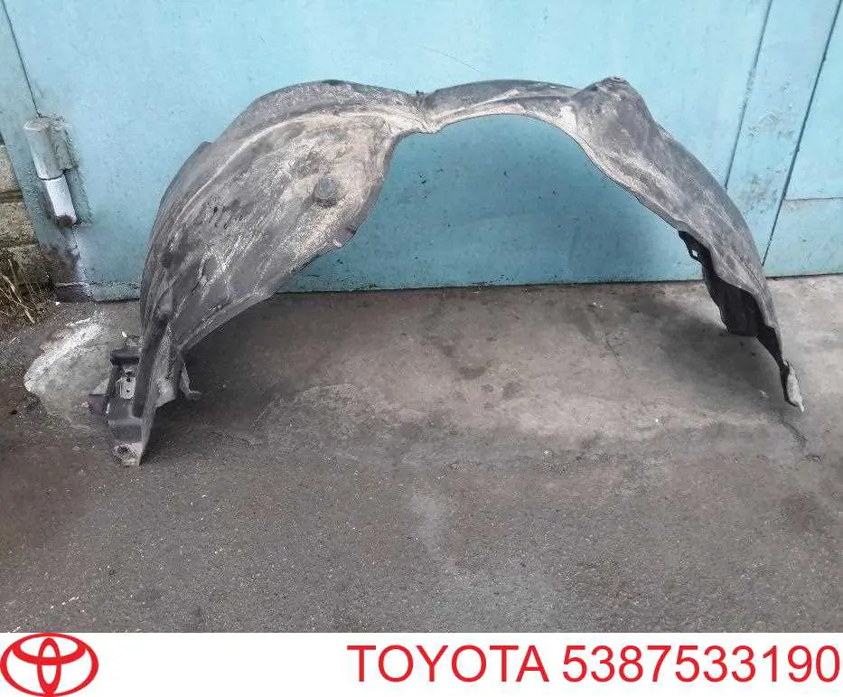 5387533190 Toyota Guarda-barras direito do pára-lama dianteiro
