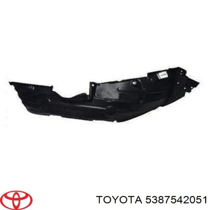 Compre 5387542051 Toyota Guarda-barras direito do pára-lama dianteiro