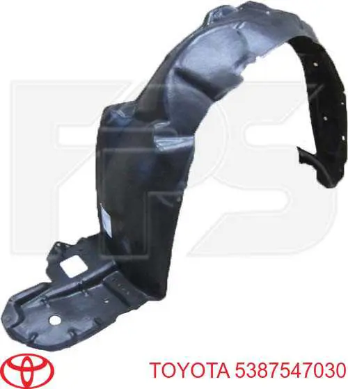 Guarda-barras direito do pára-lama dianteiro Toyota 5387547030 preço, a partir de 27,48 USD
