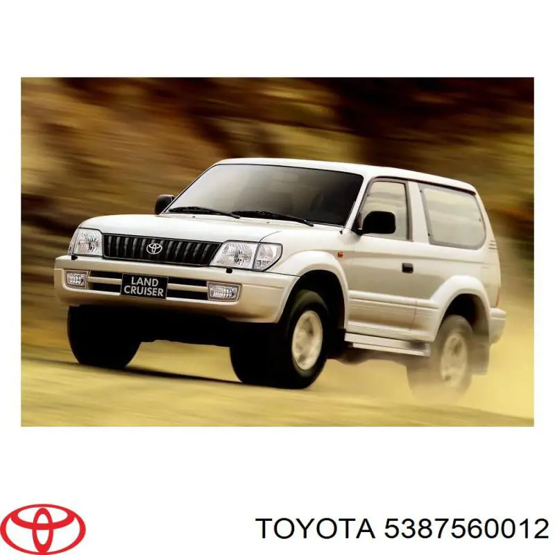 Guarda-barras direito do pára-lama dianteiro Toyota 5387560012 preço, a partir de 102,51 USD