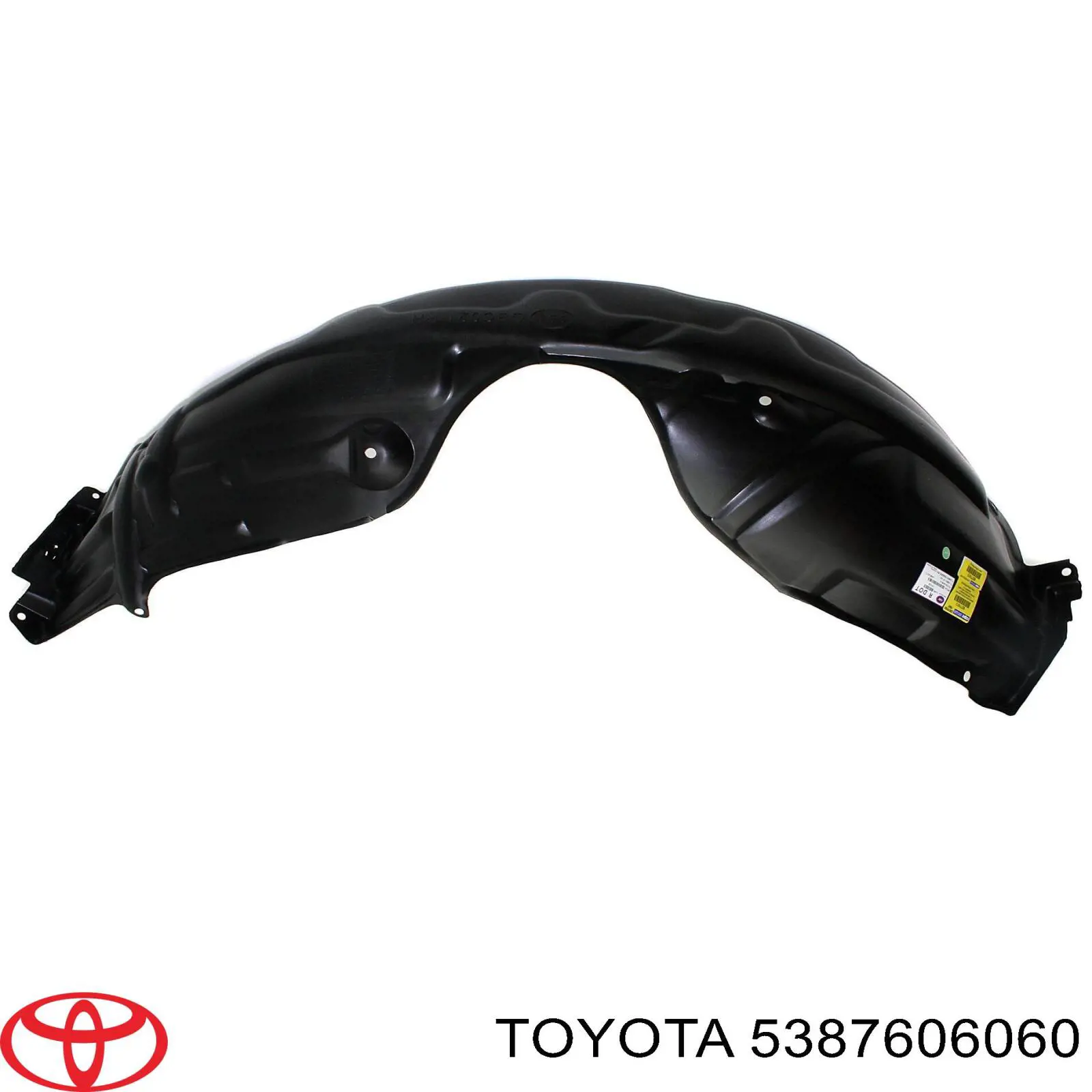 Guarda-barras esquerdo do pára-lama dianteiro Toyota 5387606060 preço, a partir de 22,37 USD