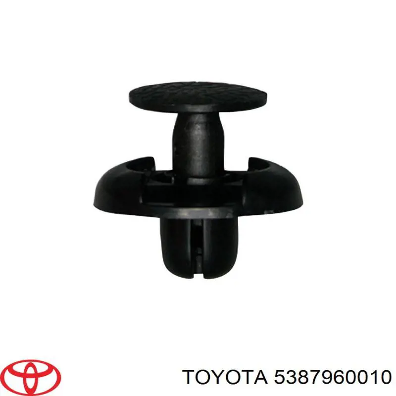 Cápsula (prendedor) de fixação do forro do pára-choque do pára-lama dianteiro Toyota 5387960010 preço, a partir de 1,20 USD