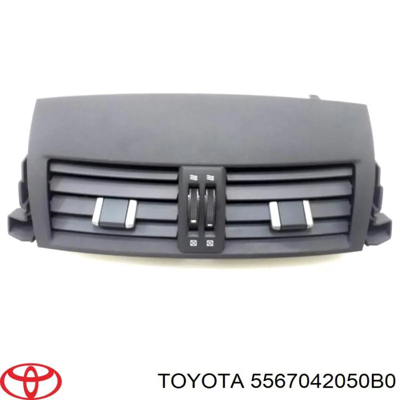 5567042050B0 Toyota Conduto de ar (distribuidor de ar para "painel de instrumentos") central