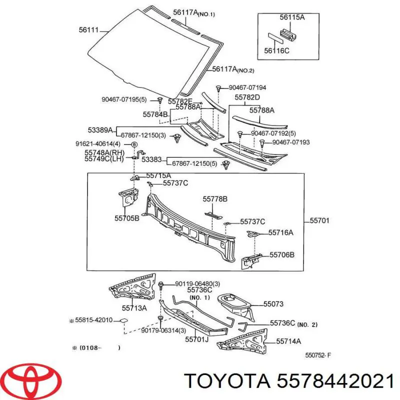  Toyota 5578442021 preço, a partir de 184,91 USD