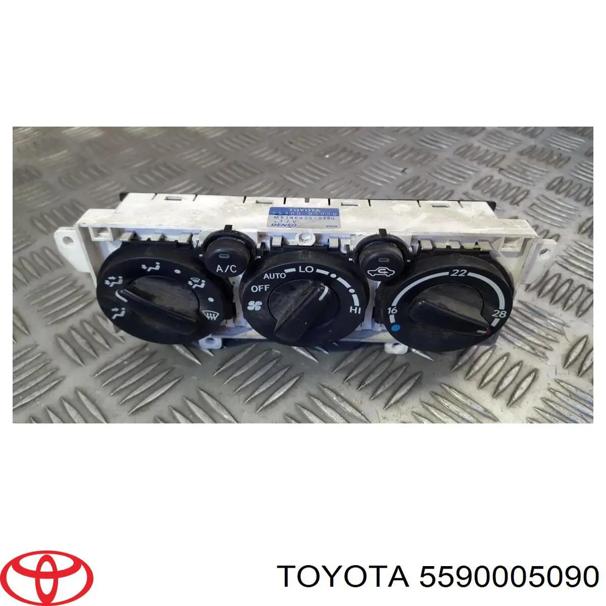 Unidade de controlo dos modos de aquecimento/condicionamento 5590005090 Toyota