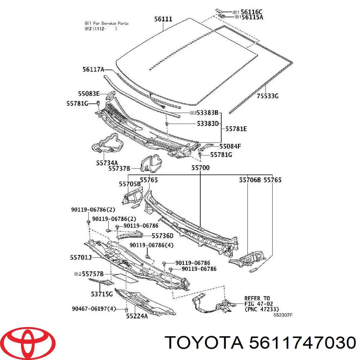 5611747030 Toyota 
