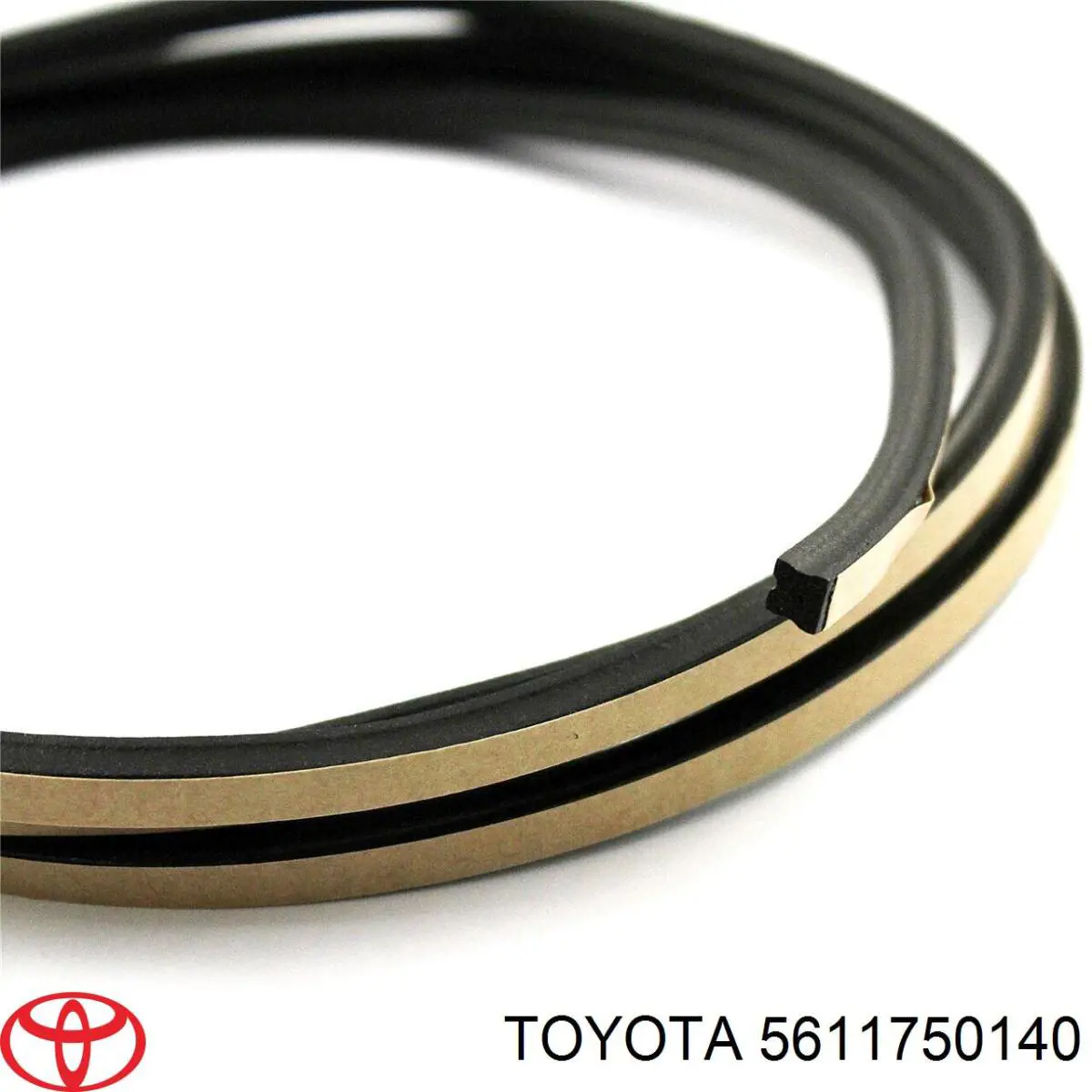 5611750140 Toyota Moldura inferior de pára-brisas
