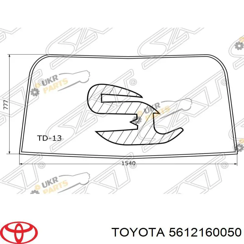 Compactador de pára-brisas para Toyota Land Cruiser 80 J8