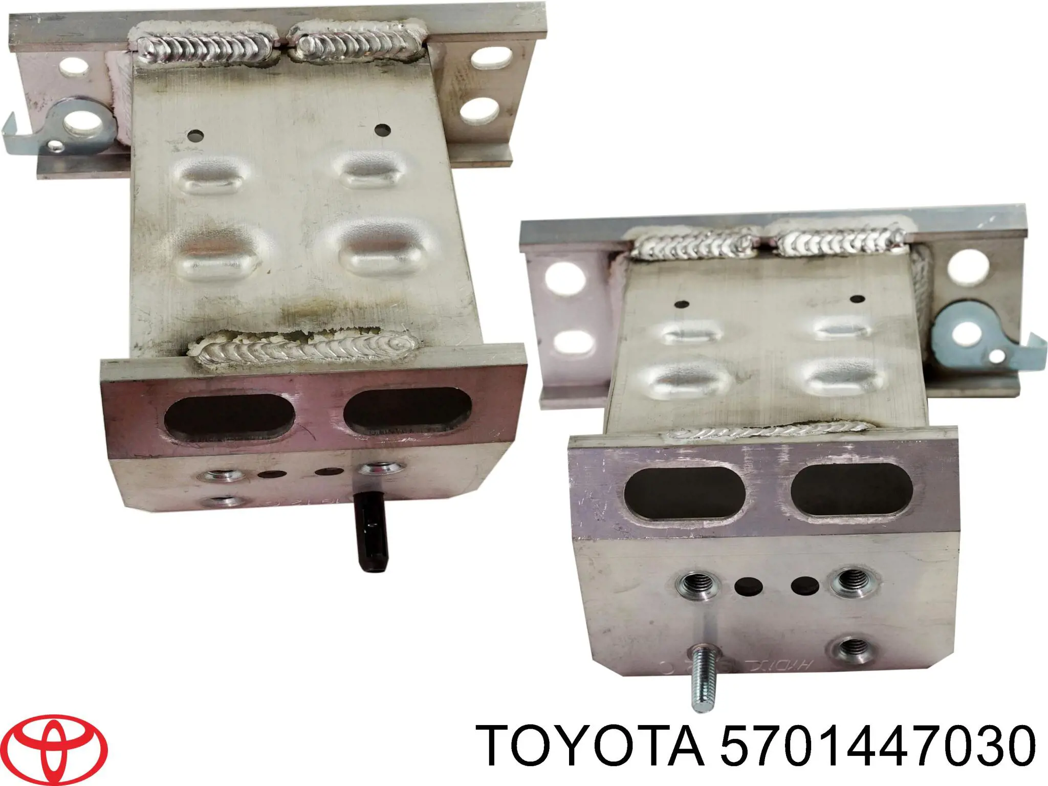5701447030 Toyota Consola de reforçador do pára-choque dianteiro