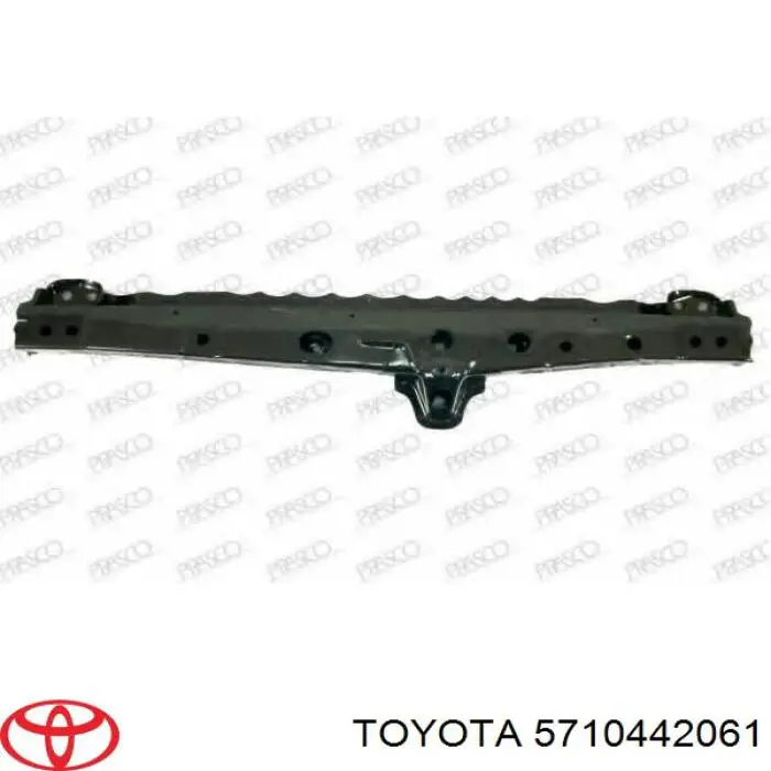 Viga inferior do radiador Toyota 5710442061 preço, a partir de 128,47 USD