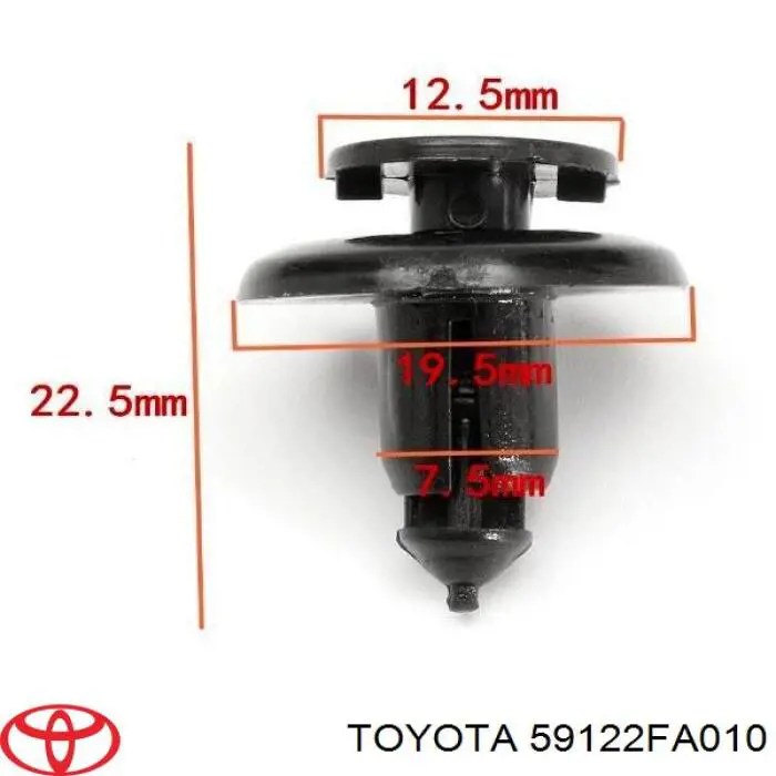  Toyota 59122FA010 preço, a partir de 3,65 USD