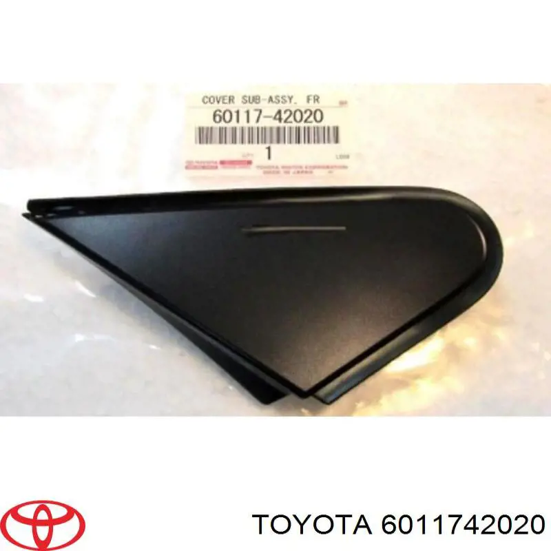 6011742020 Toyota Moldura do pára-lama dianteiro direito