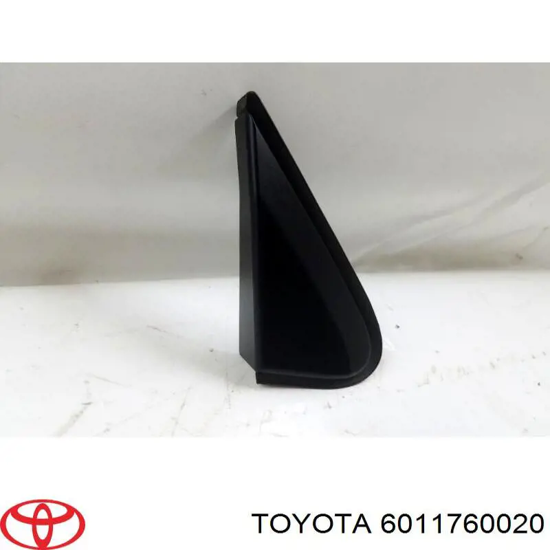 6011760020 Toyota Placa sobreposta externa dianteira direita de suporte de carroçaria