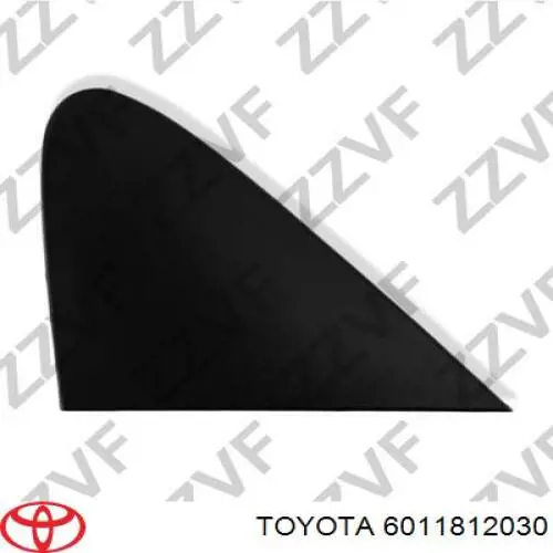 6011812030 Toyota Moldura do pára-lama dianteiro esquerdo