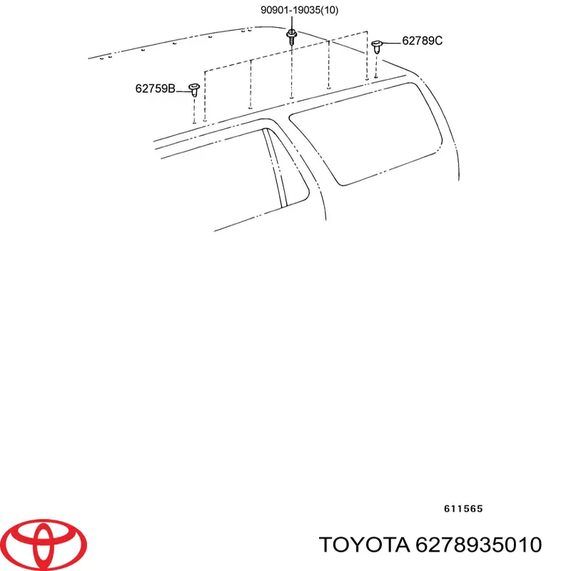  Toyota 6278935010 preço, a partir de 4,20 USD