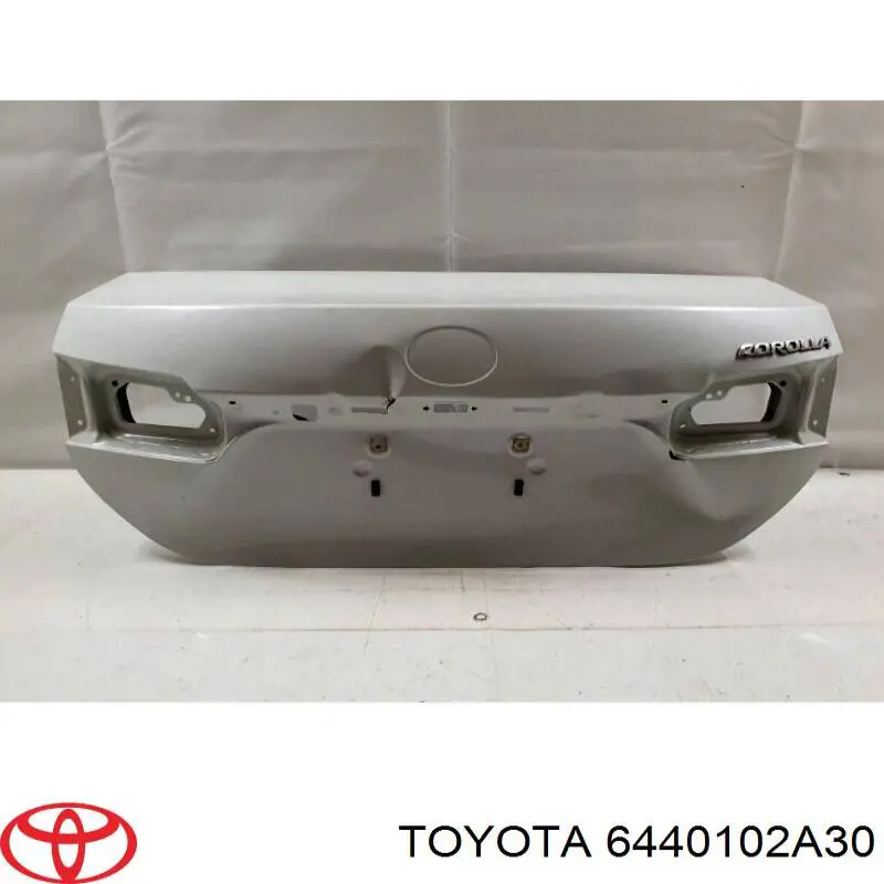 6440102A30 Toyota Tampa de porta-malas