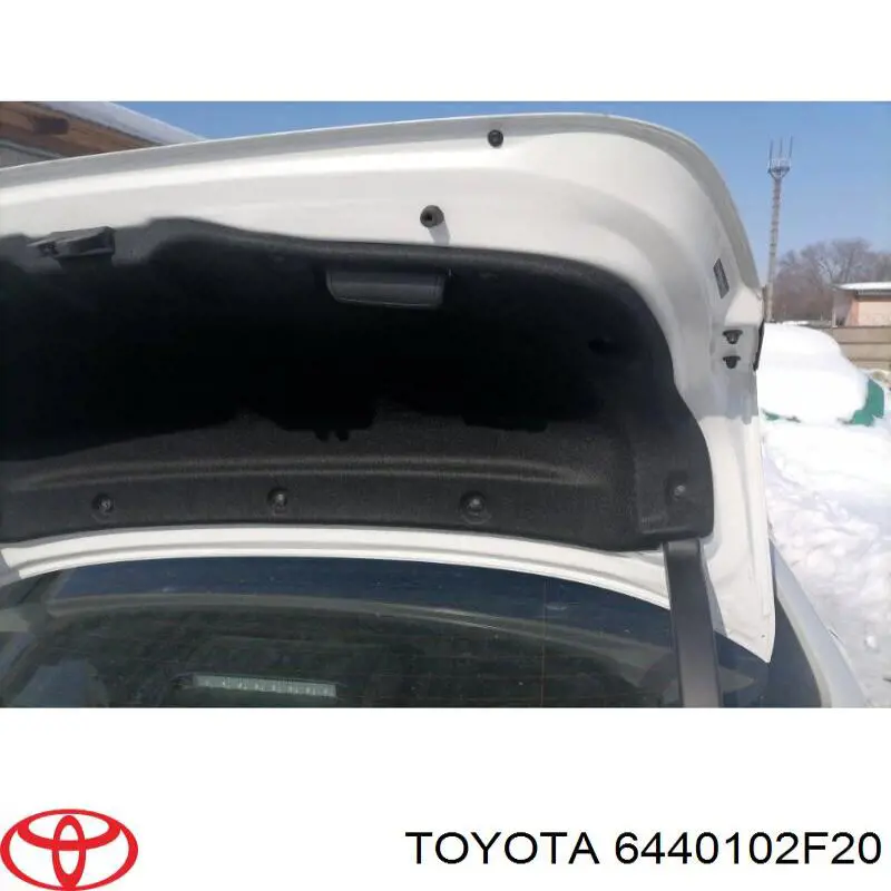 Tampa de porta-malas Toyota 6440102F20 preço, a partir de 689,18 USD